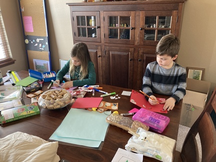 Making Valentines